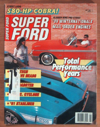 SUPER FORD 1989 MAY - HO RANGER, 427 COBRA, STARLINER